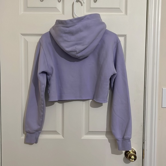 Aritzia‎ Tna Cropped Purple Hoody - Picture 5 of 5